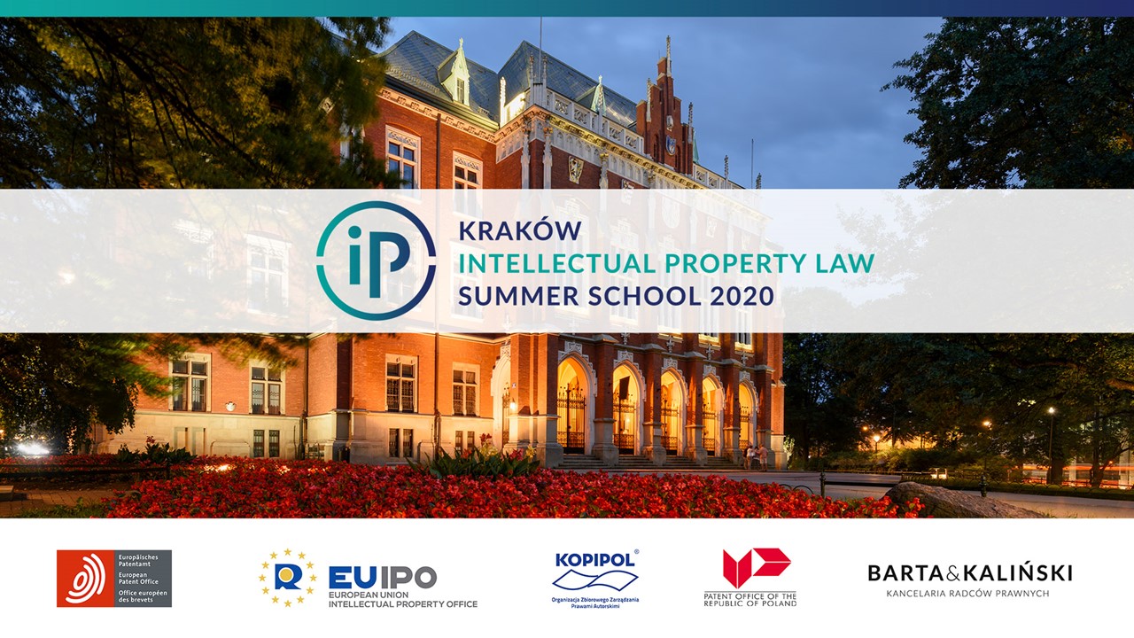 2020 Kraków Intellectual Property Law Summer School Online Edition